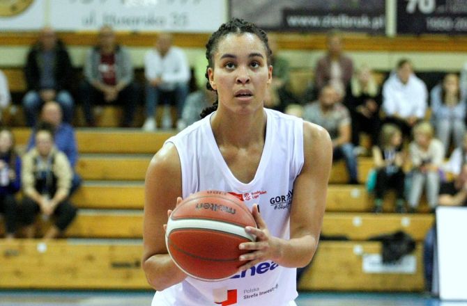 Stephanie Jones zagrała we Wrocławiu najlepszy mecz w tym sezonie. Oby tak dalej...