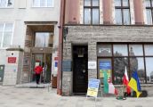 Пункт підтримки біженців з України в Гожуві