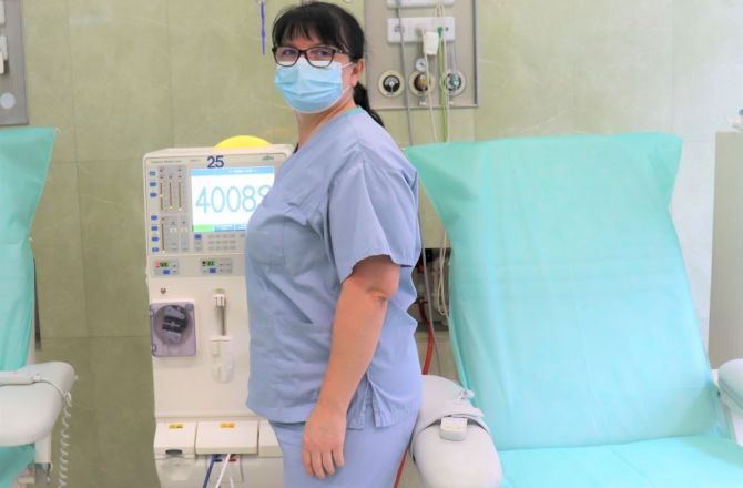 - Nowa Stacja Dializ, to przede wszystkim komfort dla pacjentów – tłumaczy mgr Renata Szczepankiewicz, pielęgniarka koordynująca Stacji Dializ i Oddziału Nefrologicznego gorzowskiego szpitala.