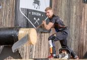 Ostre rąbanie. 16-latek z dwoma rekordami świata!