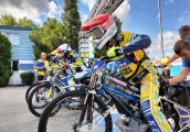Latający motocykl na gorzowskim stadionie