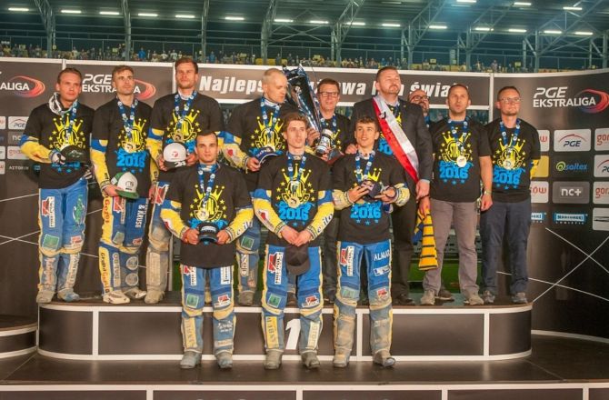 Stal Gorzów ze złotym medalem w 2016 roku