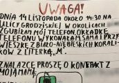 Była smutna, bo ktoś przywłaszczył jej telefon