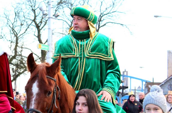 Ireneusz Gasza w roli króla Melchiora