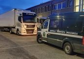 Kierowca ,,odpoczywał’’ w trakcie jazdy ciężarówką