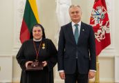 Siostra Michaela Rak doceniona przez prezydenta Litwy