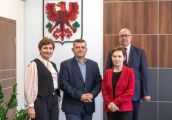 Rektor przedstawiła prezydentowi sytuację uczelni