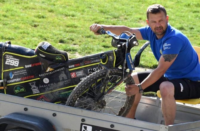 Tak wyglądał motocykl Wiktora Jasińskiego po wypadku