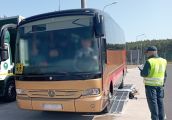 „Wystrzał” poduszki zawieszenia w autobusie