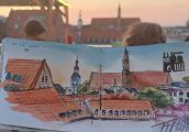 Urban sketching w Gorzowie