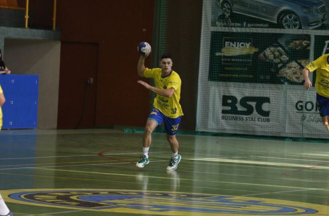 Rafał Renicki, najlepszy strzelec w meczu z Pogonią