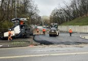 Trwa wylewanie asfaltu, niedługo kolejne zmiany