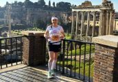 Maraton na tle rzymskiego colloseum. Zrobiła to po raz 33!