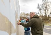 Przygotowanie muralu potrwa około dwóch tygodni