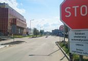 Główny wjazd do szpitala został otwarty!
