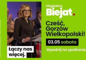 Kandydatka lewicy w drodze do Gorzowa