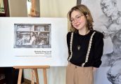 Najbardziej lubi rysować ludzkie twarze