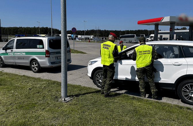 Służby połączyły siły na polsko-niemieckiej granicy