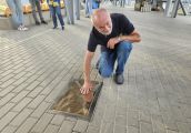Pierwszy gorzowski mistrz Polski odsłonił tablicę