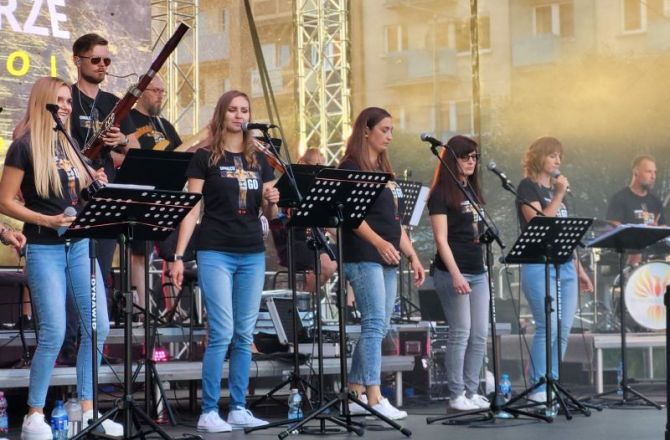 Nowonarodzeni przed rokiem podczas koncertu w ramach Dobry Wieczór Gorzow