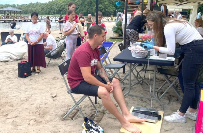 Piknik zdrowia w Marwicko z 2023 roku