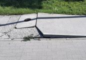 Niebezpieczne „garby” na ścieżce rowerowej