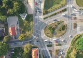 Testy sygnalizacji na Rondzie Santockim wykryły awarię