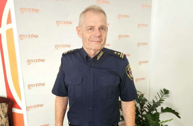 Komendant gorzowskiej Straży Miejskiej - Andrzej Jasiński