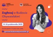 Ruszyło głosowanie w Budżecie Obywatelskim