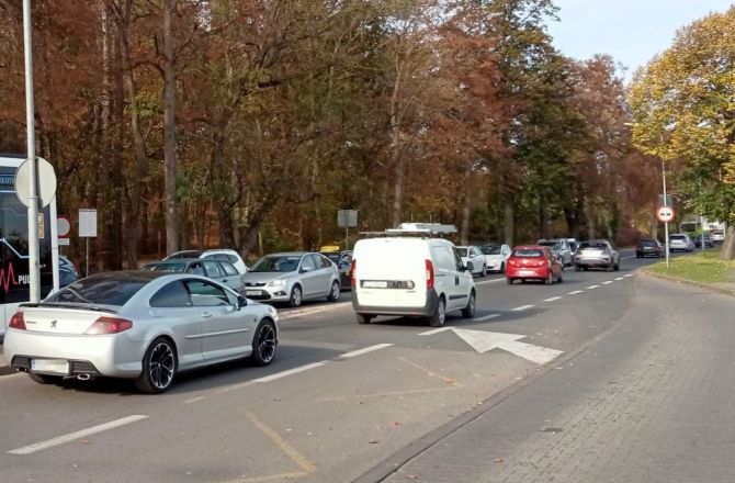 Organizacja ruchu na cmentarz