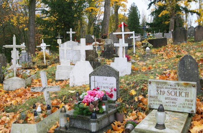 Wyszukiwarka grobów na cmentarzach