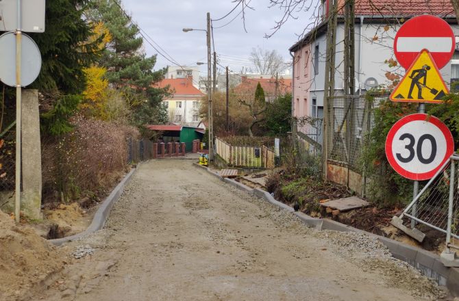 Remont ulicy Skłodowskiej prawie na finiszu