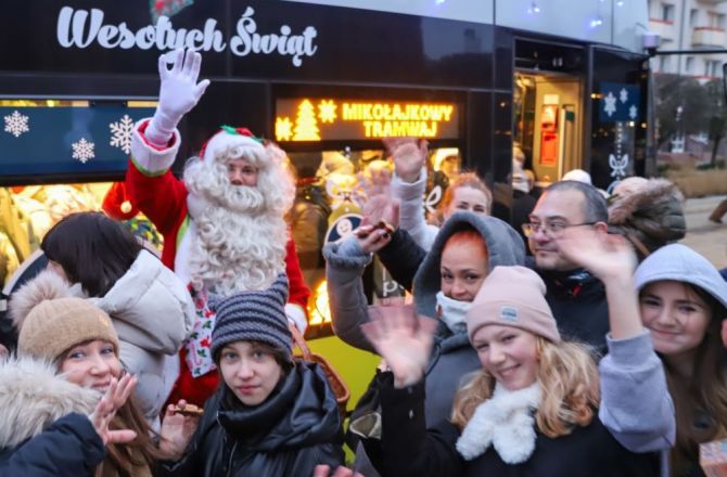 Mikołajkowy Tramwaj znów rozświetlił ulice Gorzowa!