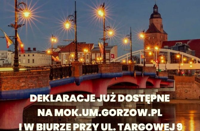 Nie czekaj. Złóż nową deklarację