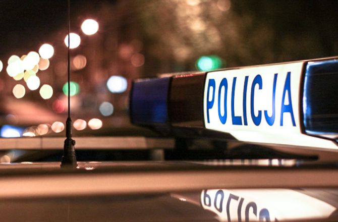 Agresywny mężczyzna w szpitalu