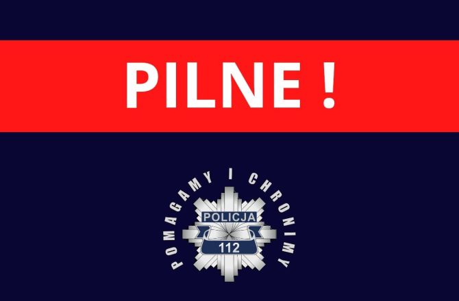 Policja prosi o pomoc. Zaginął młody mężczyzna