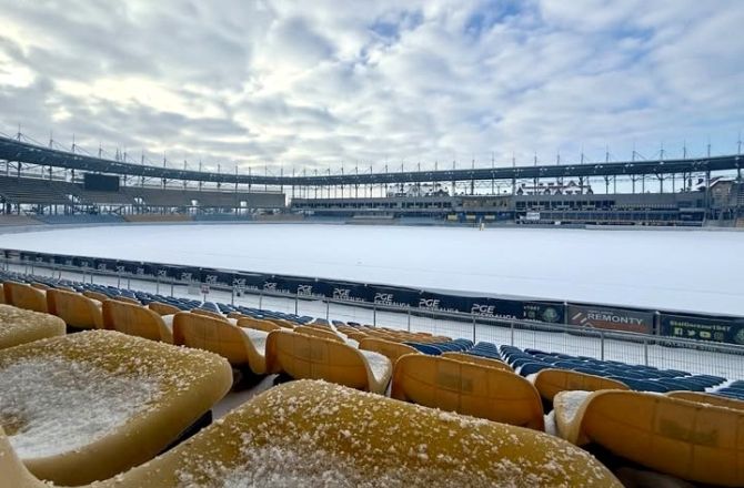 Jancarz zasypany na biało, a kibice odliczają dni do sezonu
