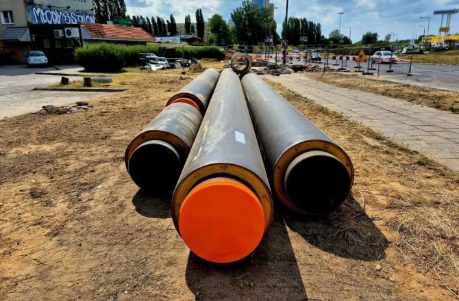 Kolejne budynki podłączono do sieci ciepłowniczej