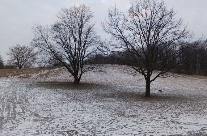 Zamrożony świat, zamrożone miasto…