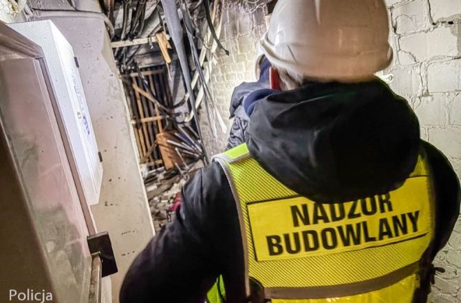 WAŻNY KOMUNIKAT - Nie doszło do naruszenia stateczności obiektu!