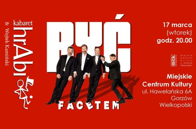 Kabaret hrAbi w marcu w Miejskim Centrum Kultury
