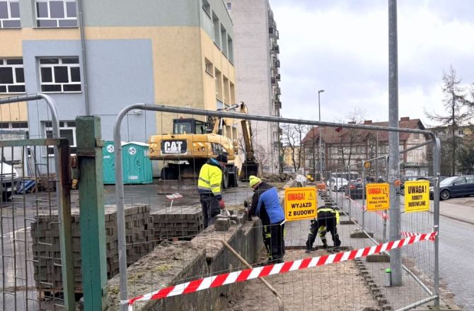 Zmienia się otoczenie Szkoły Podstawowej nr 6