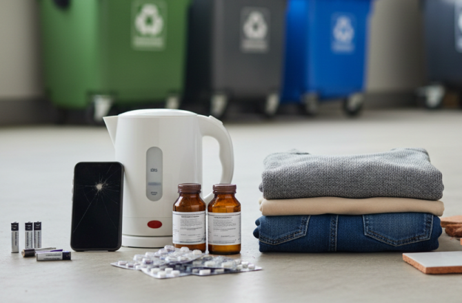 Lista rzeczy, które nie powinny trafić do śmietnika