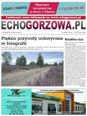 ECHO Gorzowa, lipiec 2019