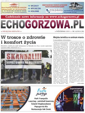 ECHO Gorzowa, październik 2019