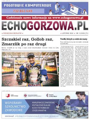 ECHO Gorzowa, listopad 2020