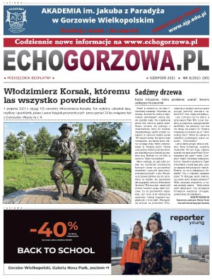 ECHO Gorzowa, sierpień 2021