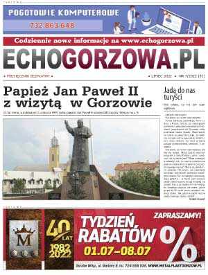 ECHO Gorzowa, lipiec 2022