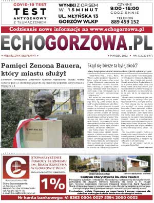 ECHO Gorzowa, marzec 2022