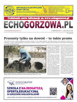ECHO Gorzowa, sierpień 2024
